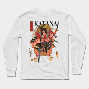 Katana Warrior Long Sleeve T-Shirt